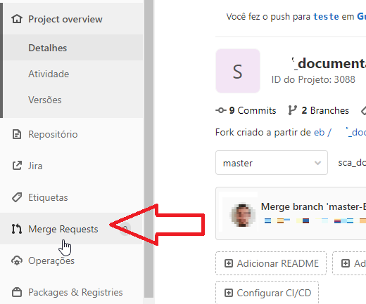 gitlab merge request